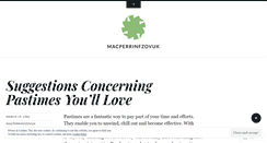 Desktop Screenshot of macperrinfzovuk.wordpress.com