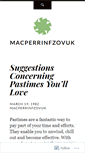Mobile Screenshot of macperrinfzovuk.wordpress.com