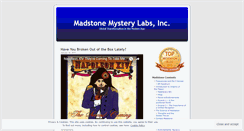Desktop Screenshot of madstone2000.wordpress.com
