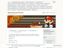 Tablet Screenshot of mariorocks646464.wordpress.com
