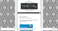 Desktop Screenshot of nickiann.wordpress.com