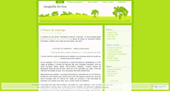 Desktop Screenshot of geografiaonline.wordpress.com