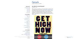 Desktop Screenshot of falesafe.wordpress.com