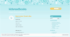 Desktop Screenshot of kidsreadbooks.wordpress.com