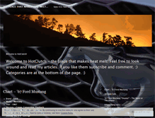 Tablet Screenshot of hotclutch.wordpress.com