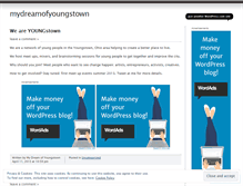 Tablet Screenshot of mydreamofyoungstown.wordpress.com