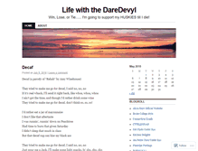 Tablet Screenshot of daredevyl283.wordpress.com