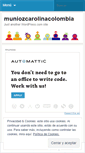 Mobile Screenshot of muniozcarolinacolombia.wordpress.com