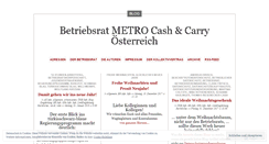 Desktop Screenshot of metrobetriebsrat.wordpress.com