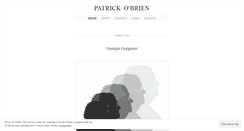 Desktop Screenshot of patrickobrien.wordpress.com