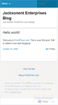 Mobile Screenshot of jacksonenterprises.wordpress.com