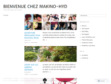 Tablet Screenshot of makinohyd.wordpress.com