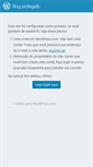 Mobile Screenshot of blogdehoje.wordpress.com