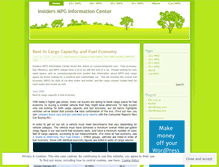 Tablet Screenshot of insidersmpg.wordpress.com