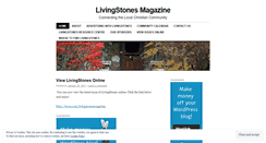 Desktop Screenshot of livingstonesmagazine.wordpress.com