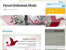 Tablet Screenshot of forumindonesiamuda.wordpress.com