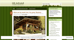 Desktop Screenshot of lifeactivated.wordpress.com