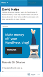 Mobile Screenshot of davidhaize.wordpress.com