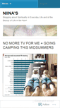 Mobile Screenshot of niinac.wordpress.com