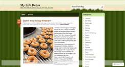 Desktop Screenshot of mylifedetox.wordpress.com