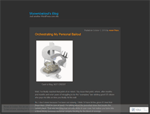 Tablet Screenshot of myownbailout.wordpress.com