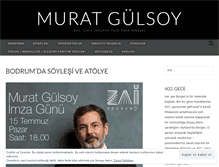 Tablet Screenshot of muratgulsoy.wordpress.com