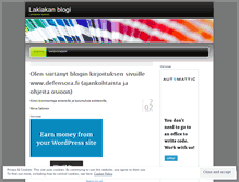 Tablet Screenshot of lakiakka.wordpress.com