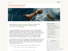 Tablet Screenshot of mccreadyandchess.wordpress.com