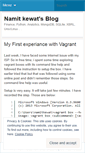 Mobile Screenshot of namitkewat.wordpress.com