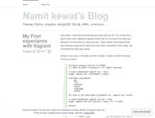 Tablet Screenshot of namitkewat.wordpress.com