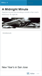 Mobile Screenshot of amidnightminute.wordpress.com