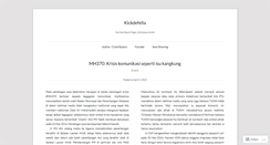 Desktop Screenshot of kickdefella.wordpress.com