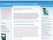 Tablet Screenshot of chanh.wordpress.com