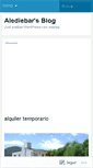 Mobile Screenshot of alediebar.wordpress.com