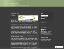 Tablet Screenshot of buddhafication.wordpress.com