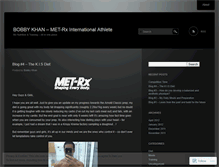 Tablet Screenshot of khanbobby.wordpress.com
