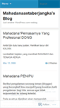 Mobile Screenshot of mahadanaastaberjangka.wordpress.com