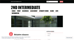 Desktop Screenshot of english2ni.wordpress.com