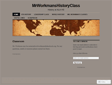 Tablet Screenshot of mrworkmanshistoryclass.wordpress.com