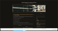 Desktop Screenshot of lenguajecph.wordpress.com