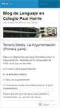 Mobile Screenshot of lenguajecph.wordpress.com