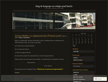 Tablet Screenshot of lenguajecph.wordpress.com