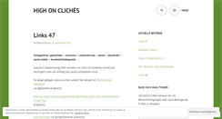 Desktop Screenshot of highoncliches.wordpress.com