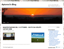 Tablet Screenshot of apiuvoci.wordpress.com
