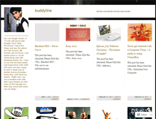 Tablet Screenshot of buddyline.wordpress.com