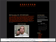 Tablet Screenshot of executions2010.wordpress.com