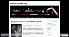 Desktop Screenshot of humantradelink.wordpress.com