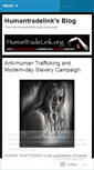 Mobile Screenshot of humantradelink.wordpress.com