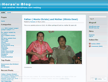Tablet Screenshot of horasiohatorangan.wordpress.com