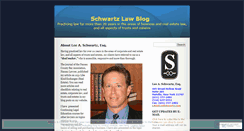 Desktop Screenshot of leeschwartzesq.wordpress.com